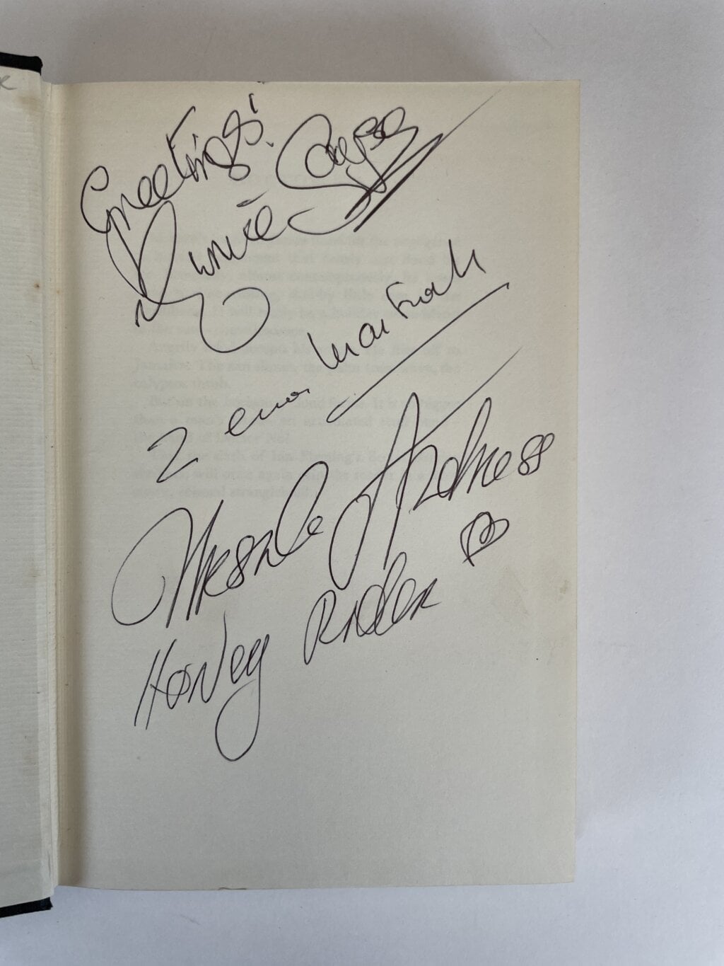 ian fleming dr no multi signed 2