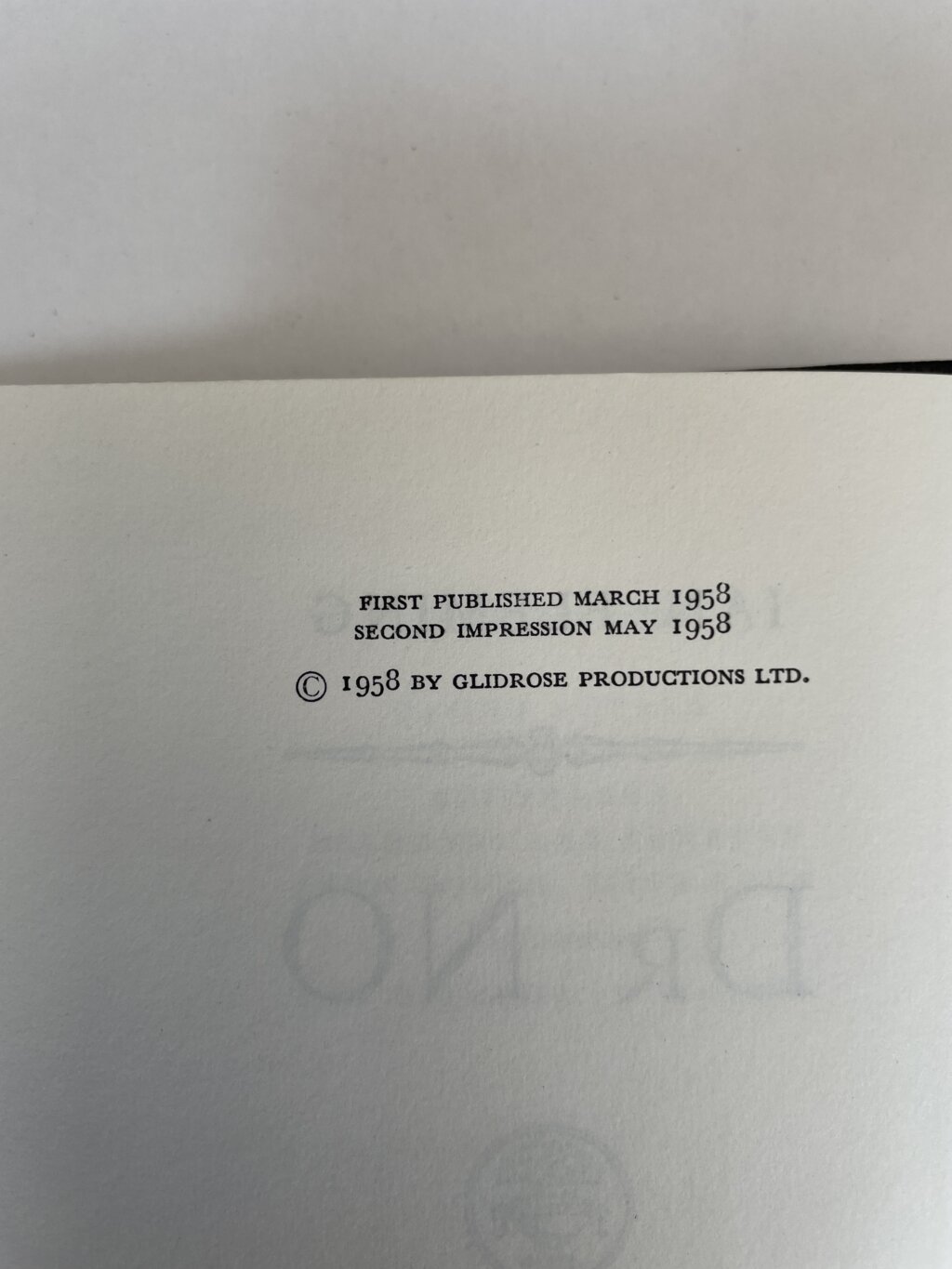 ian fleming dr no multi signed 3