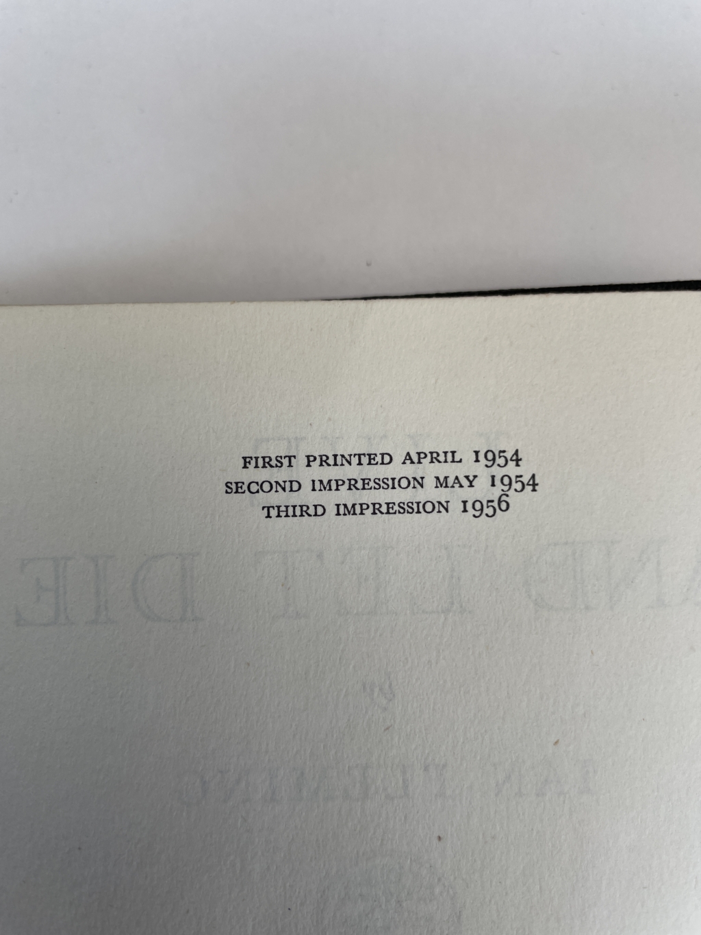 ian fleming live and let die multi signed 3