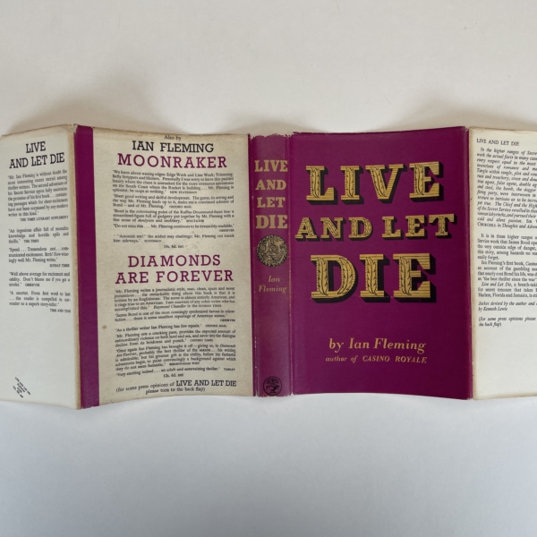 ian fleming live and let die multi signed 5