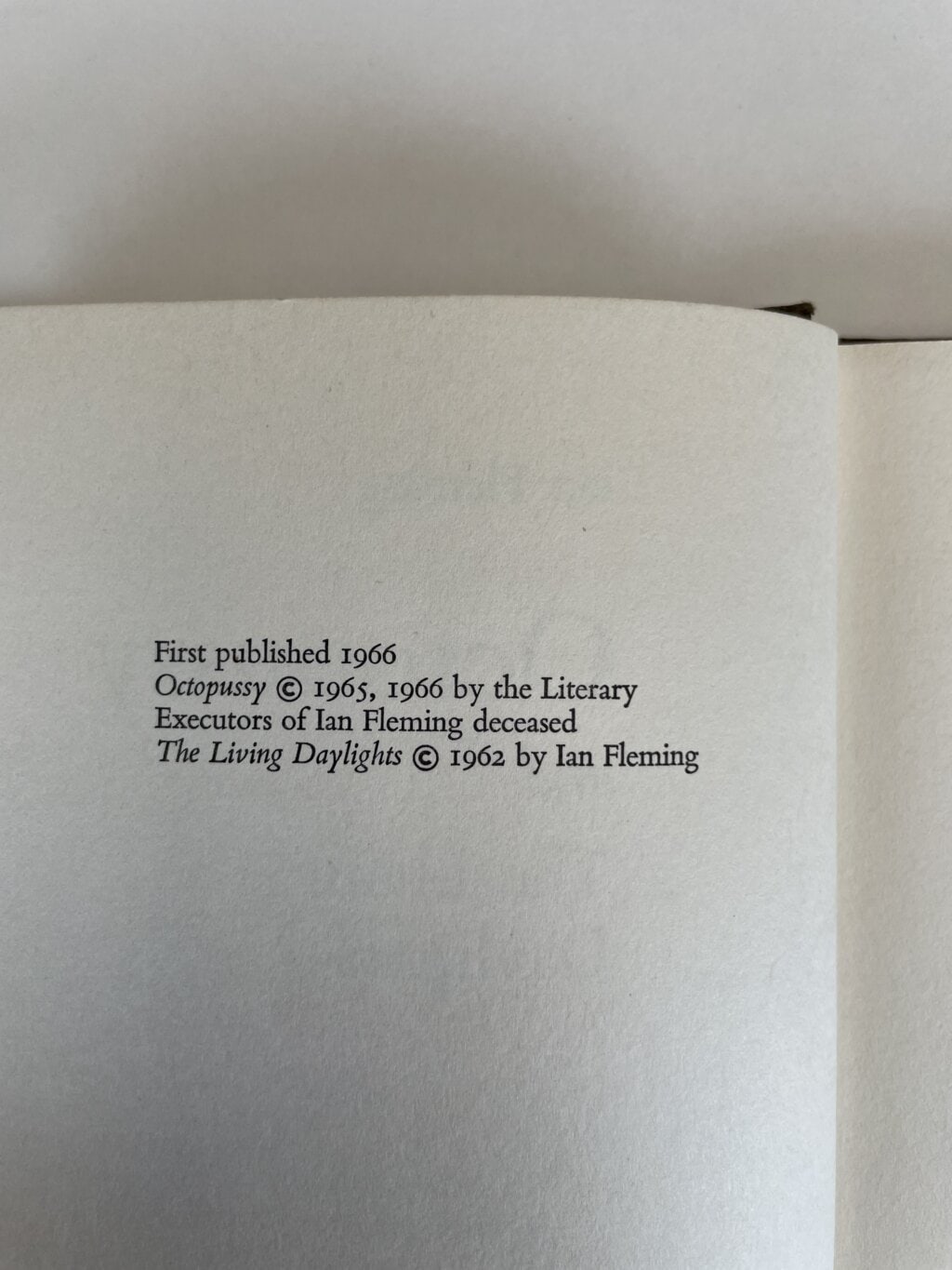 ian fleming octopussy multi signed 3