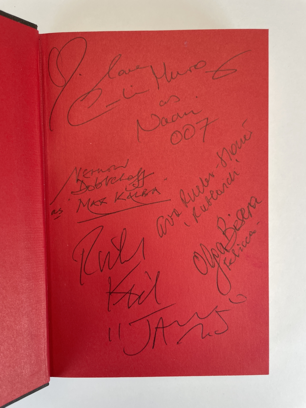 ian fleming tswlm multi signed 2