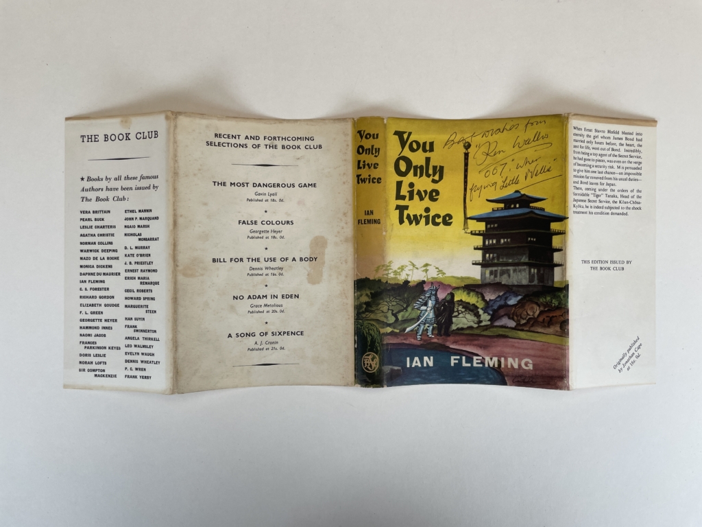 ian fleming you only live twice alt wrapper signed 5