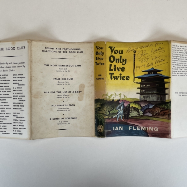 ian fleming you only live twice alt wrapper signed 5