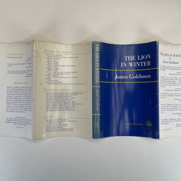 james goldman the lion in winter first ed4