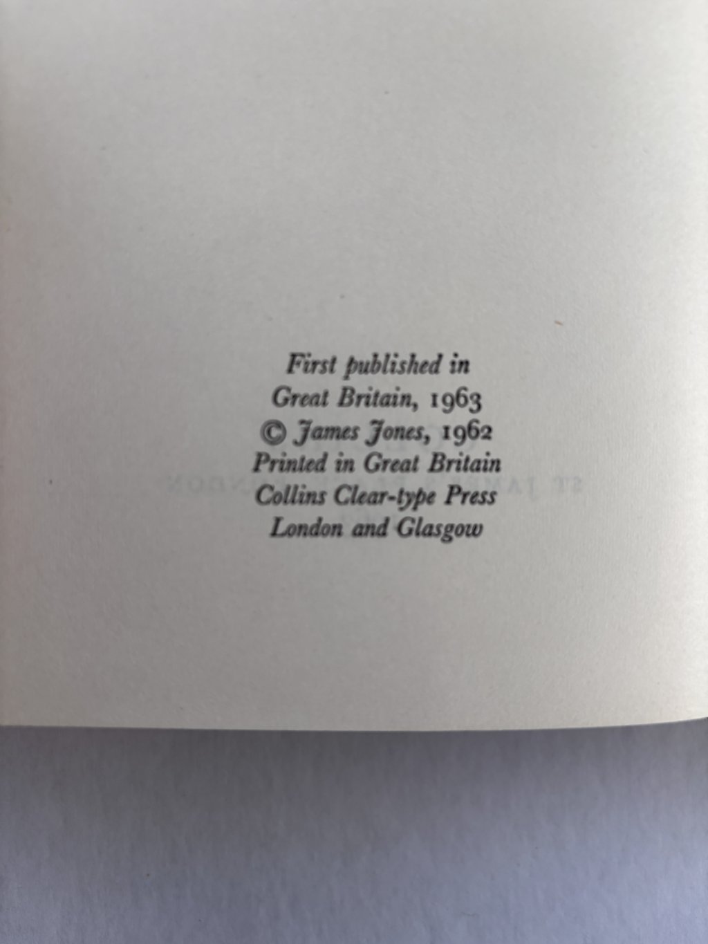 james jones the thin red line first edition2