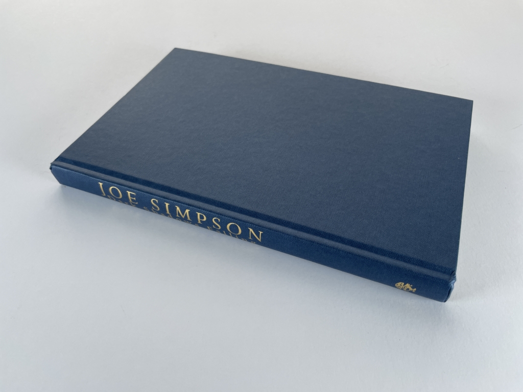 joe simpson dark shadows falling signed first 4