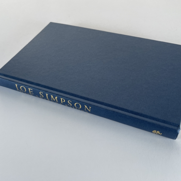 joe simpson dark shadows falling signed first 4