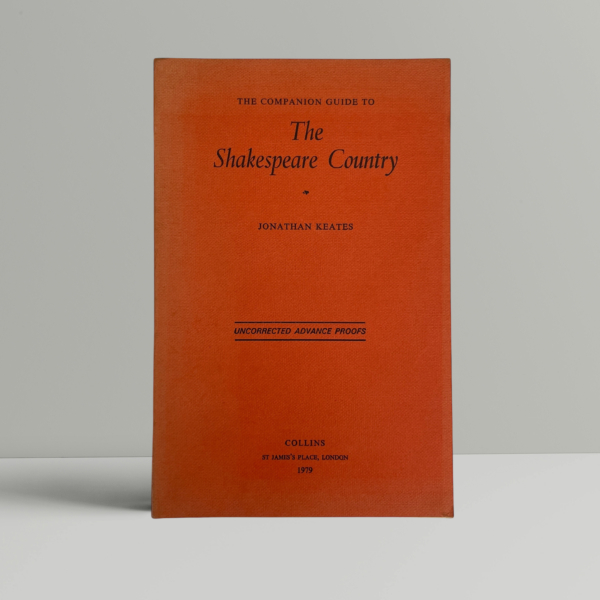 jonathan keates the shakespeare country proof1