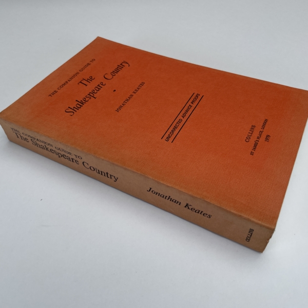 jonathan keates the shakespeare country proof3