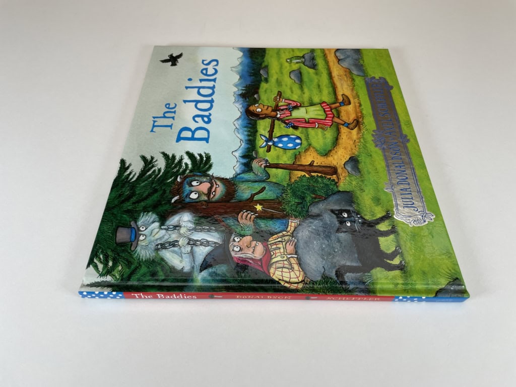 julia donaldson the baddies first with wrapper 3