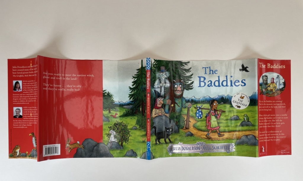 julia donaldson the baddies first with wrapper 4