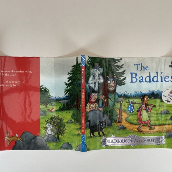 julia donaldson the baddies first with wrapper 4
