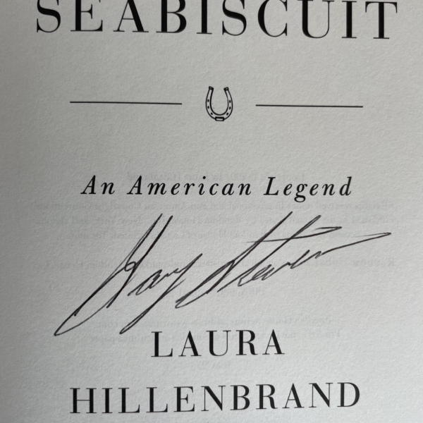 laura hillenbrand seabiscuit first signed2