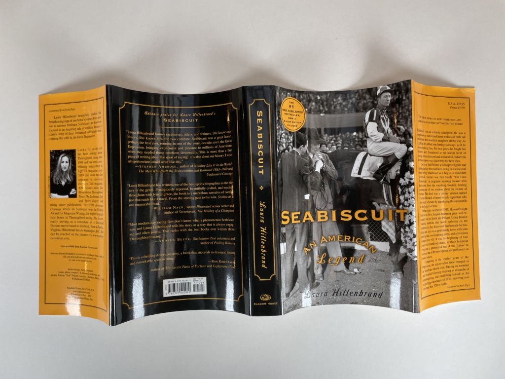 laura hillenbrand seabiscuit first signed5