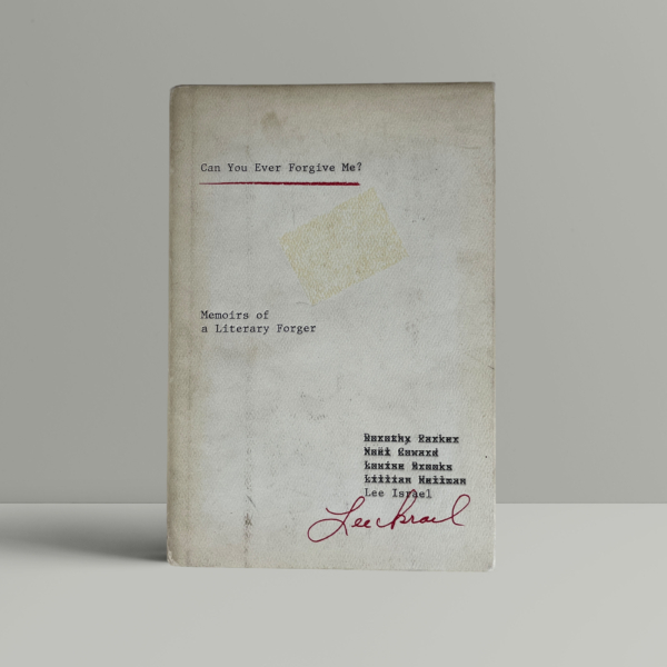 lee israel can you ever forgive me first ed1