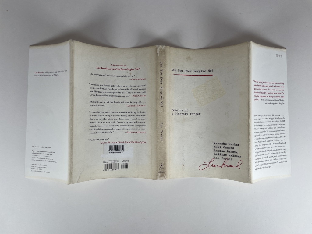 lee israel can you ever forgive me first ed4