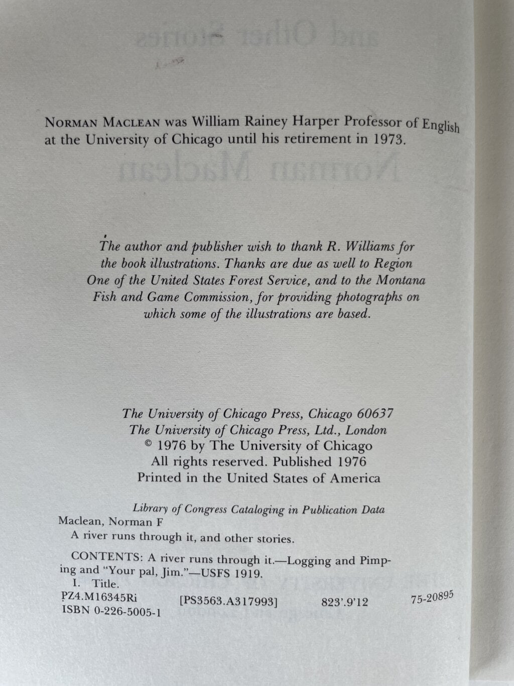 norman maclean a river runs thorugh it first2