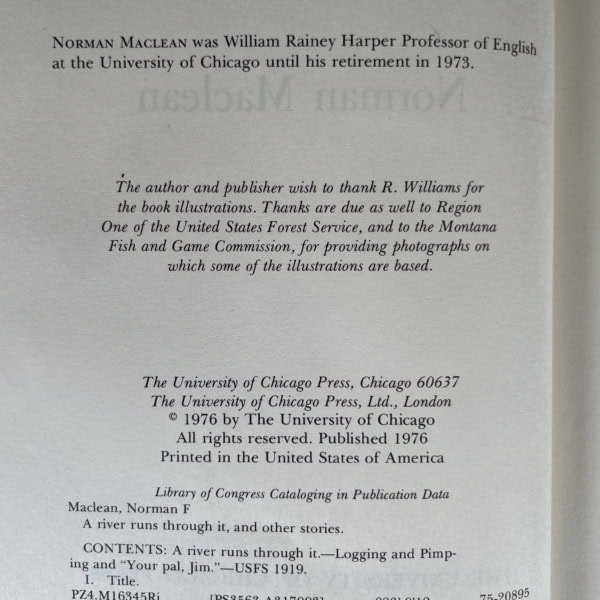 norman maclean a river runs thorugh it first2