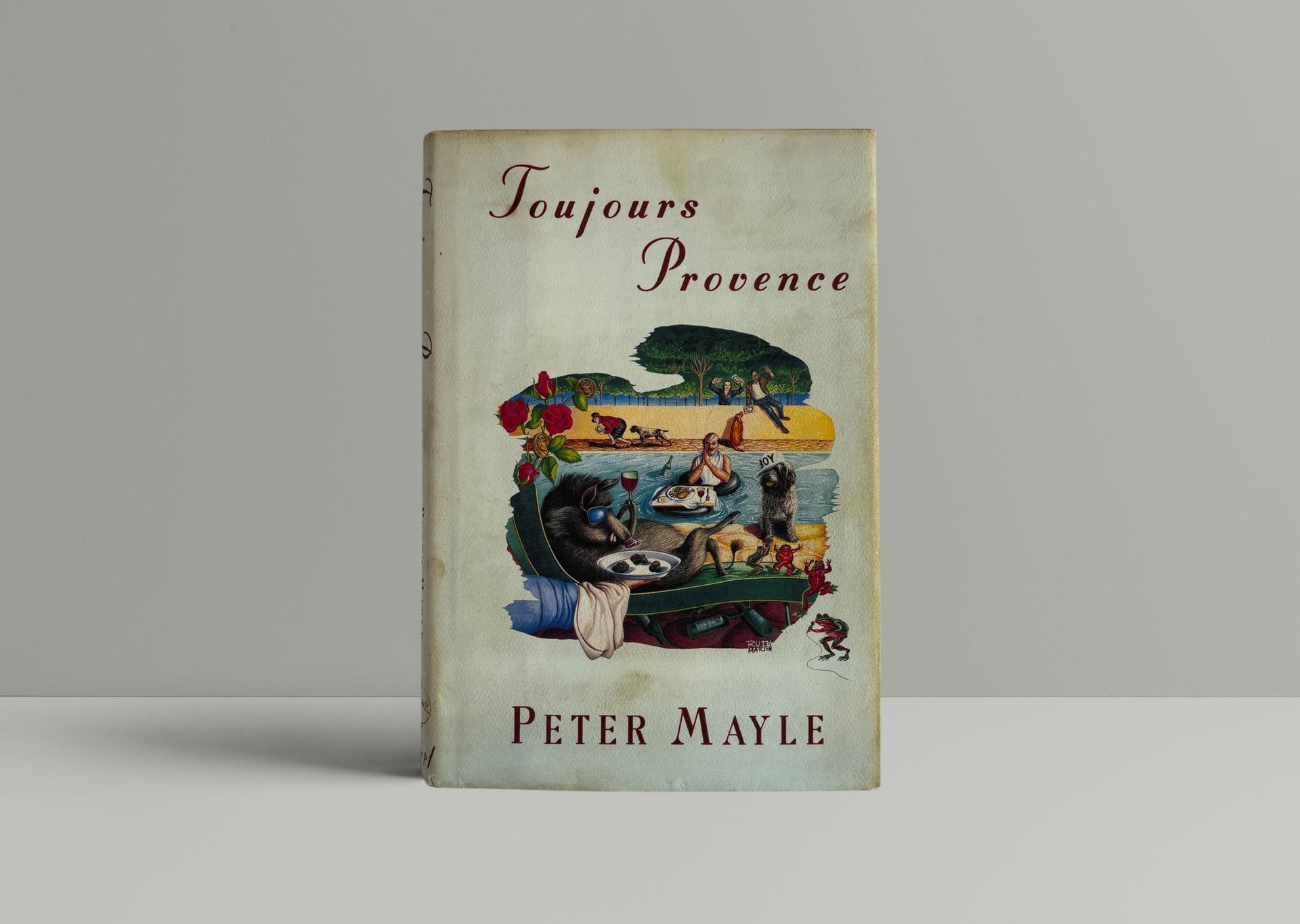 peter mayle toujours provence first us signed1