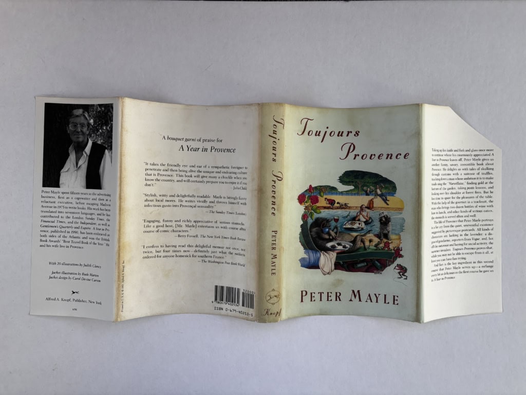 peter mayle toujours provence first us signed5