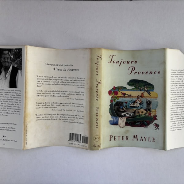 peter mayle toujours provence first us signed5