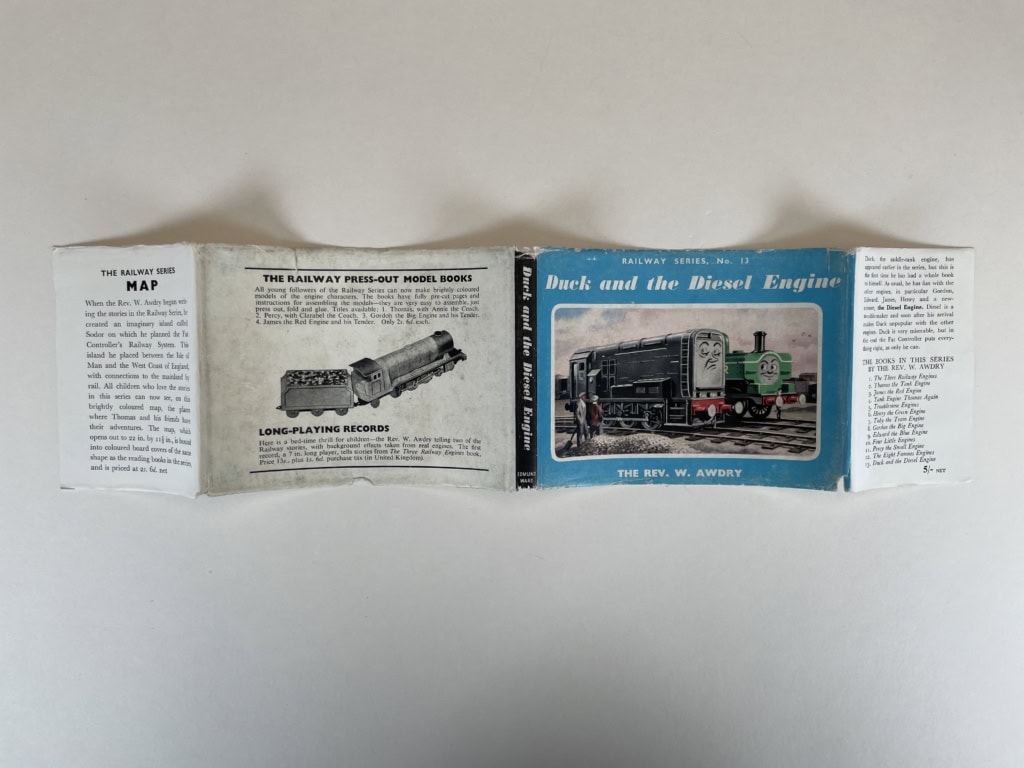 rev w awdry duck and the diesel engine first4