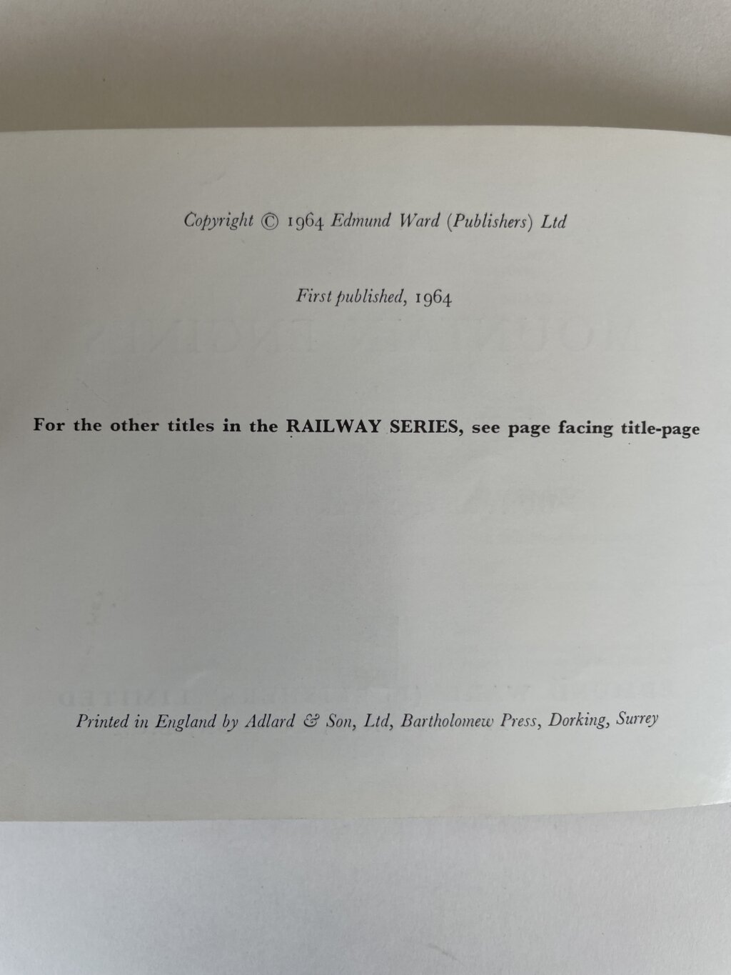 rev w awdry mountain engines first 22231 2