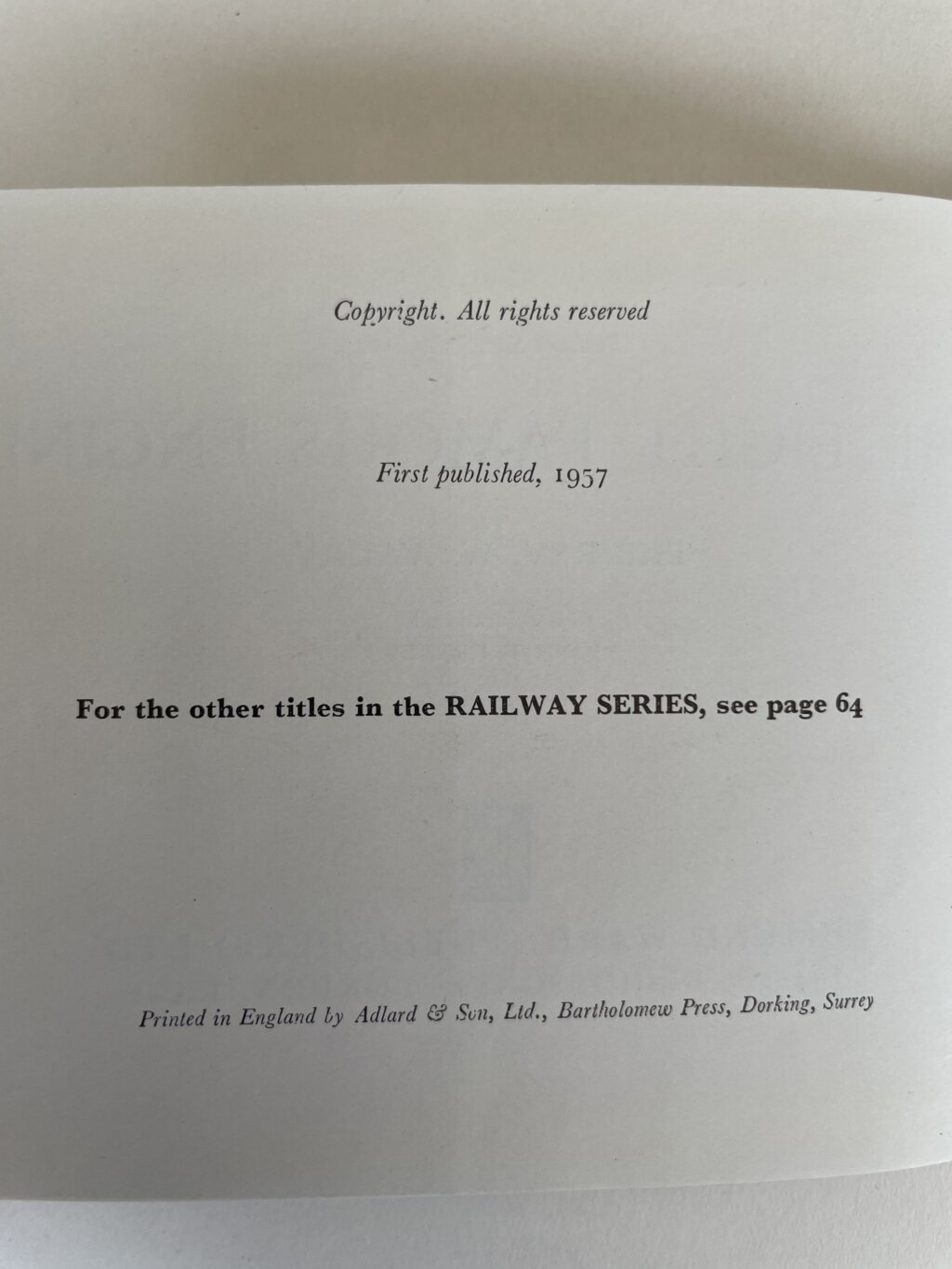 rev w awdry the 8 famous engines first2