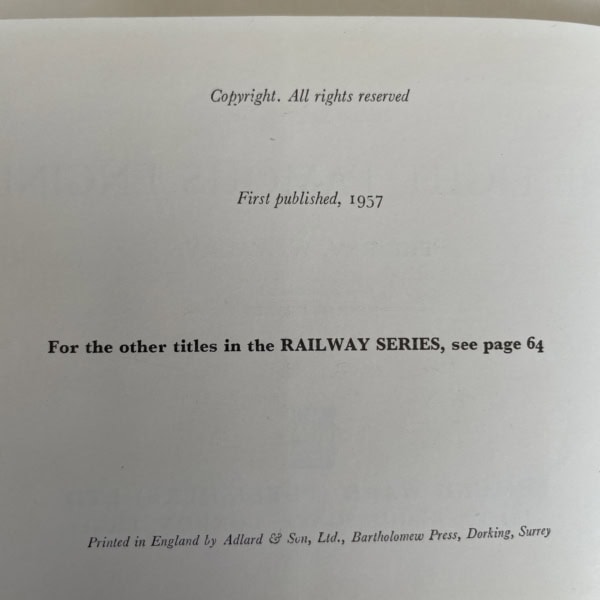 rev w awdry the 8 famous engines first2