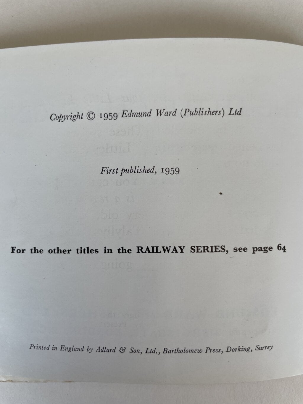 rev w awdry the little old engine first 65 2