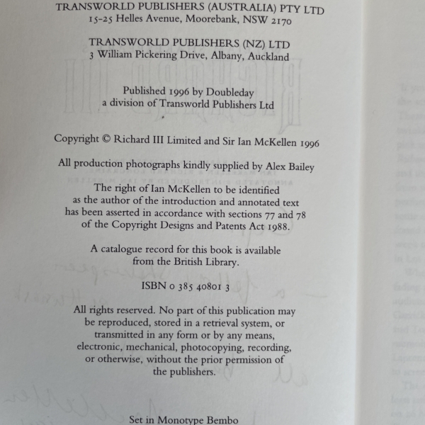 richard iii signed ian kckellan 3