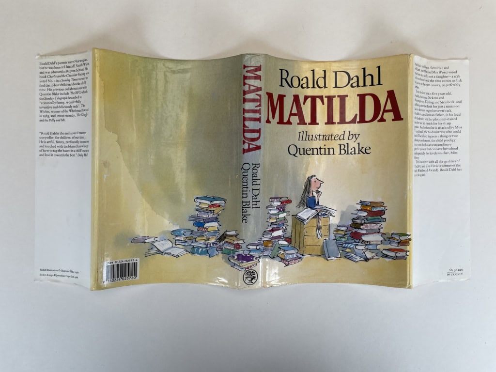 roald dahl matilda first edi 4