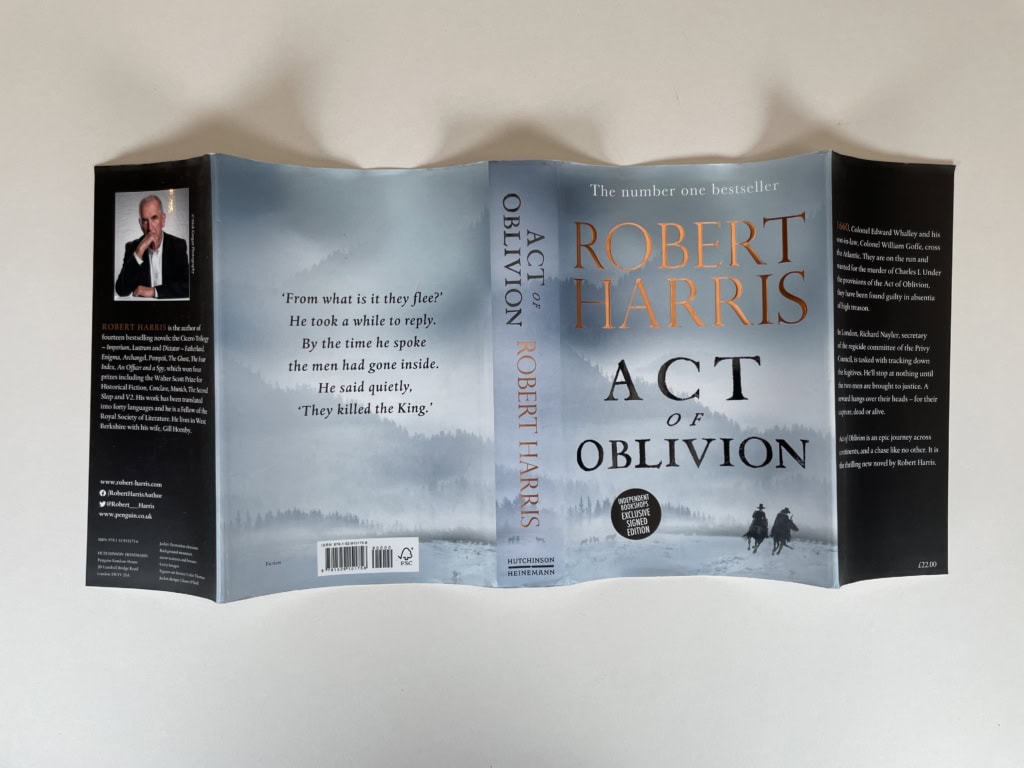 robert harris act of oblivion signed first 5