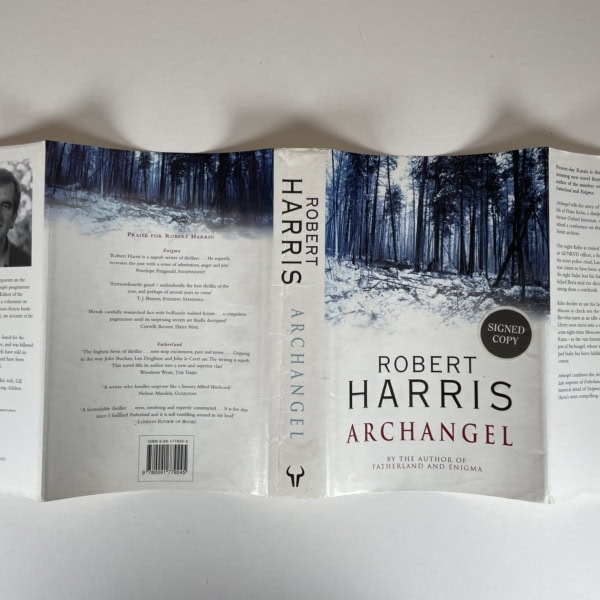 robert harris archangel signed first 5