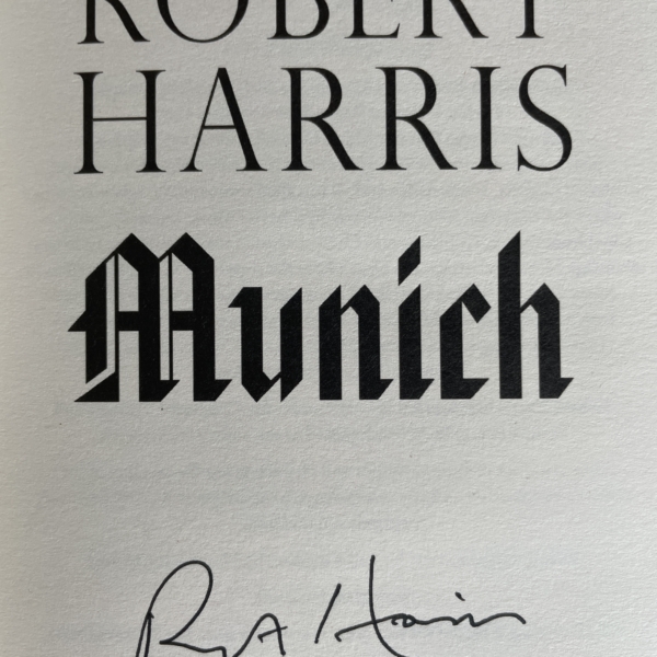 robert harris munich signed first edition2