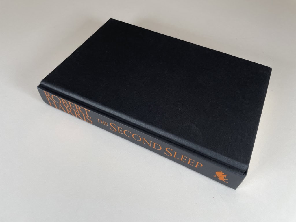 robert harris the second sleep signed first 4