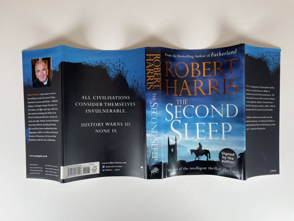 robert harris the second sleep signed first 5
