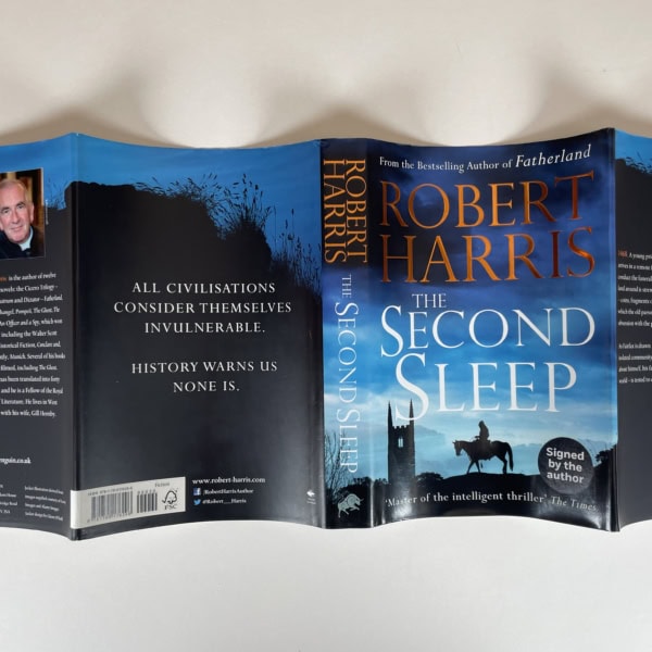 robert harris the second sleep signed first 5