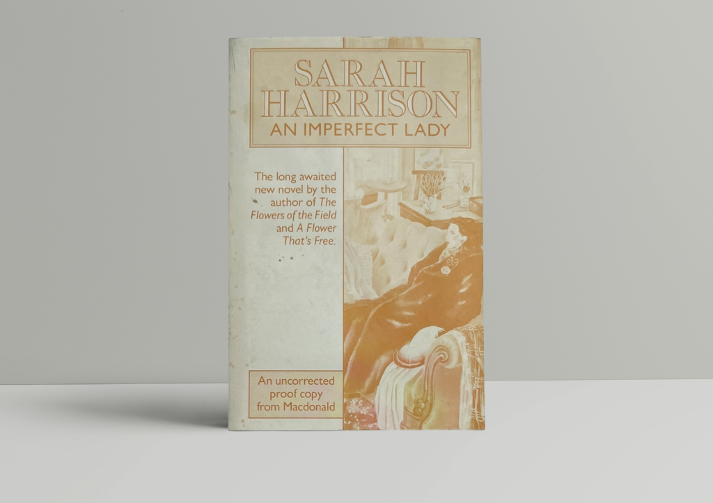 sarah harrison an imperfect lady signed proof1