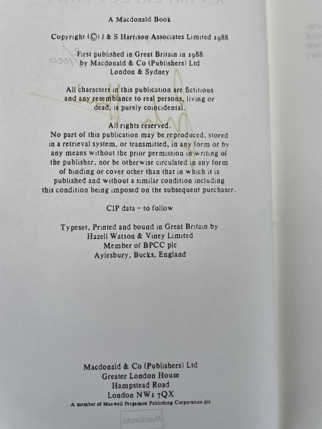 sarah harrison an imperfect lady signed proof3