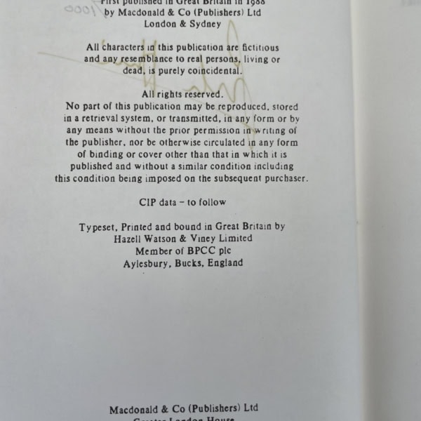 sarah harrison an imperfect lady signed proof3