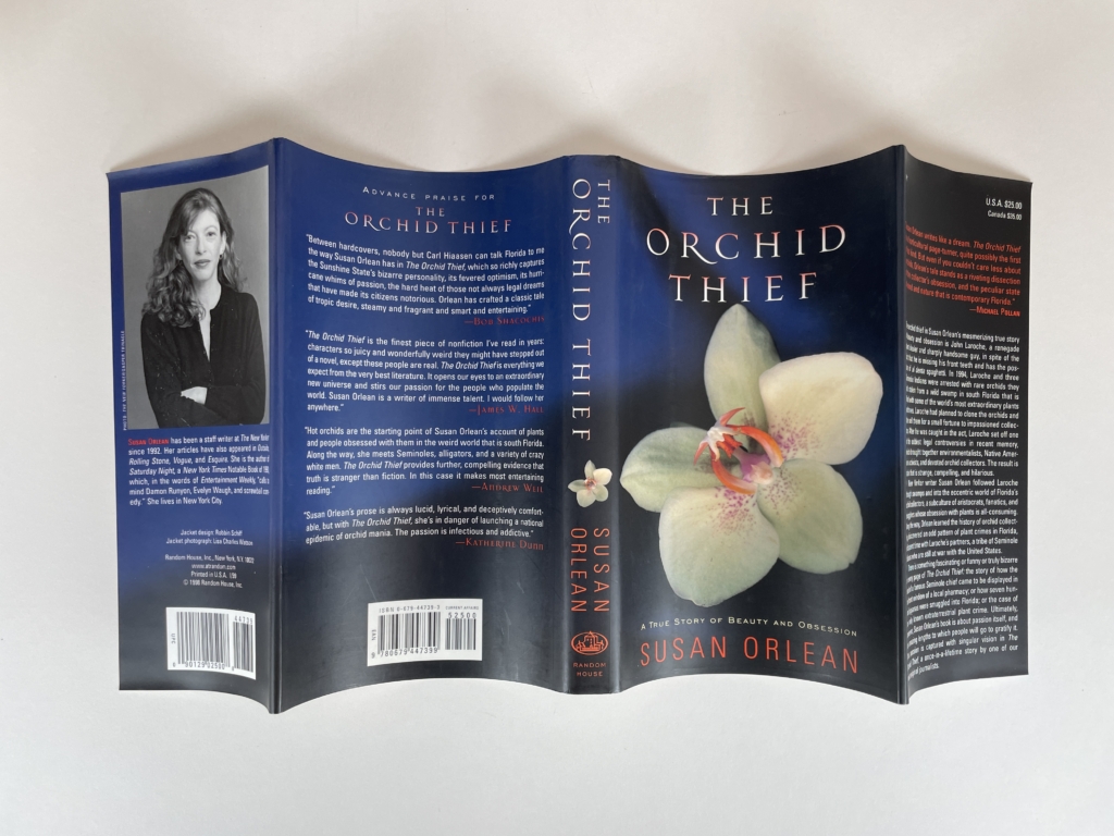 susan orlean the orchid thief signed first 5