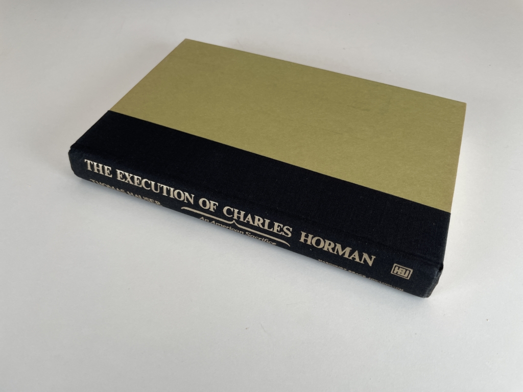 thomas hauser the exercution of charles norman first ed3