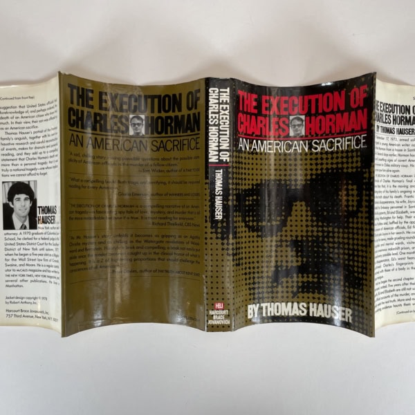 thomas hauser the exercution of charles norman first ed4