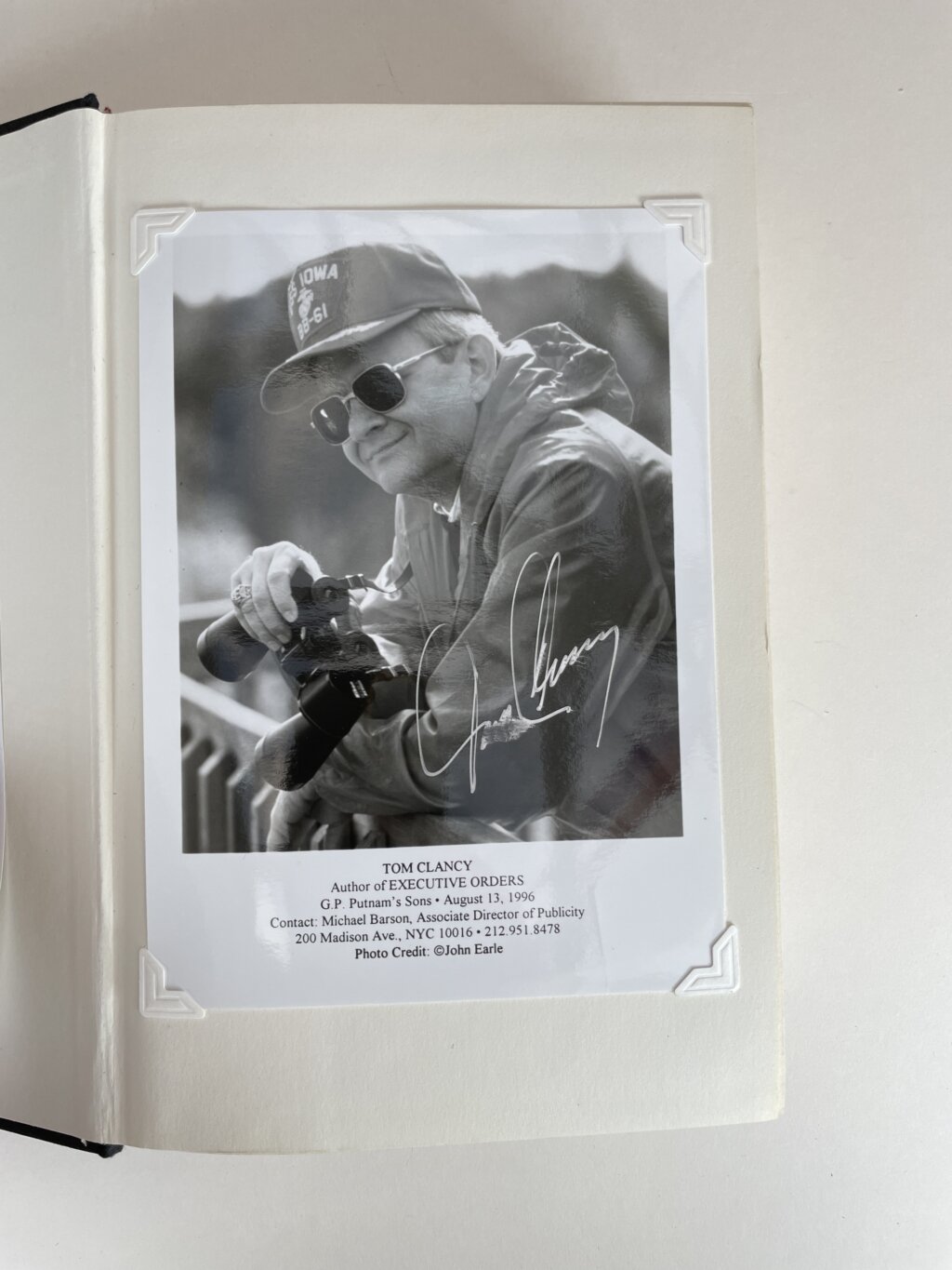 tom clancy rainbow six first with signed pic 2