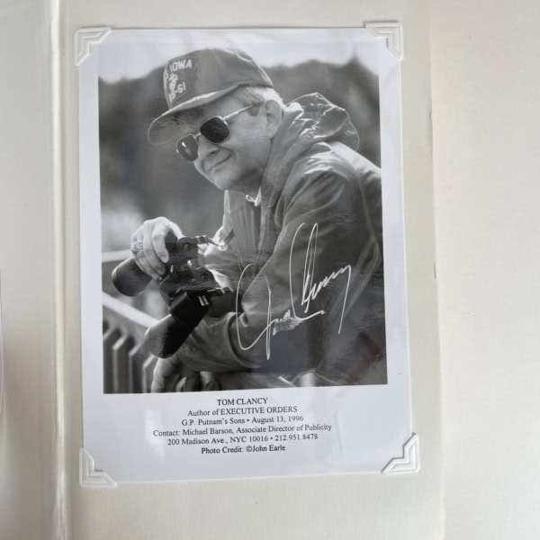 tom clancy rainbow six first with signed pic 2