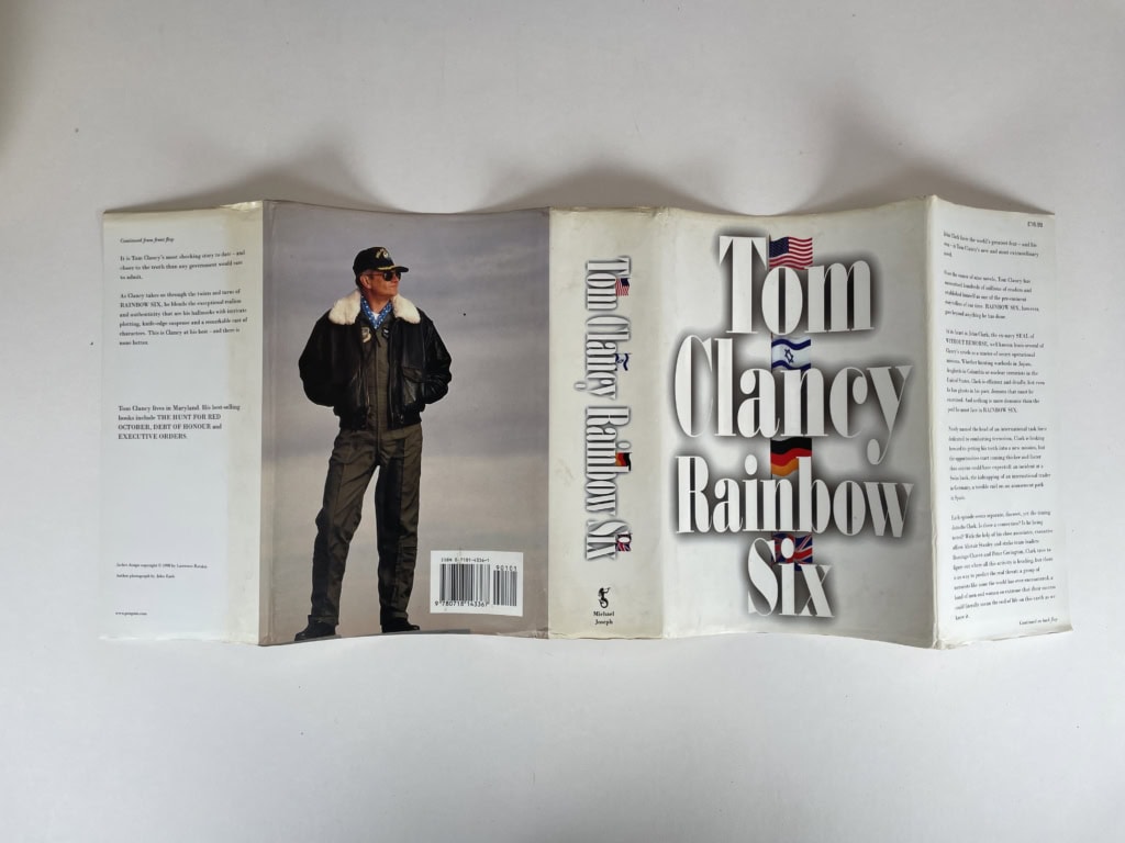 tom clancy rainbow six first with signed pic 5