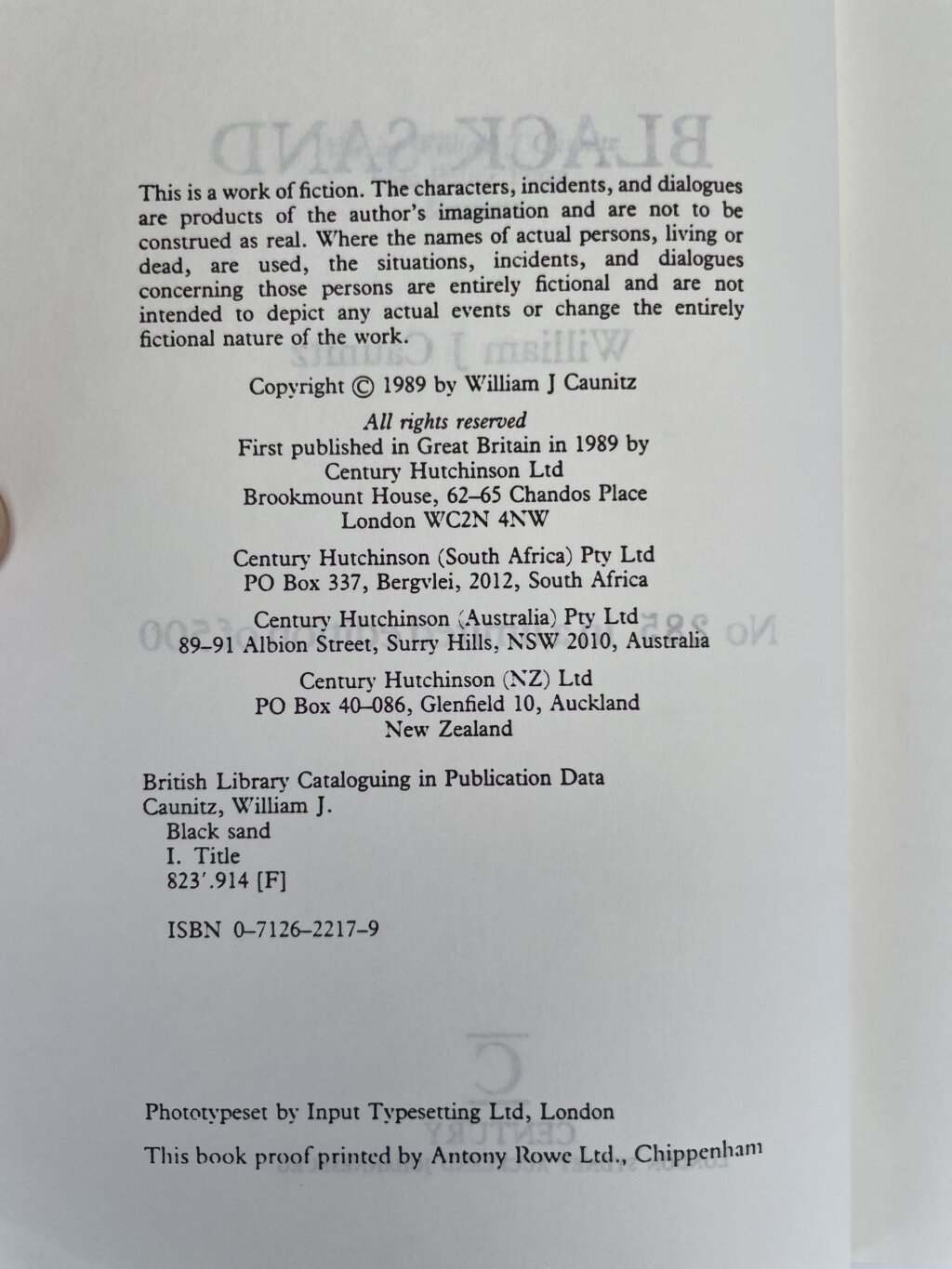 william j caunitz black sand proof2