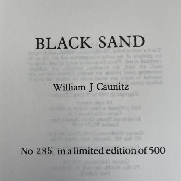 william j caunitz black sand proof3